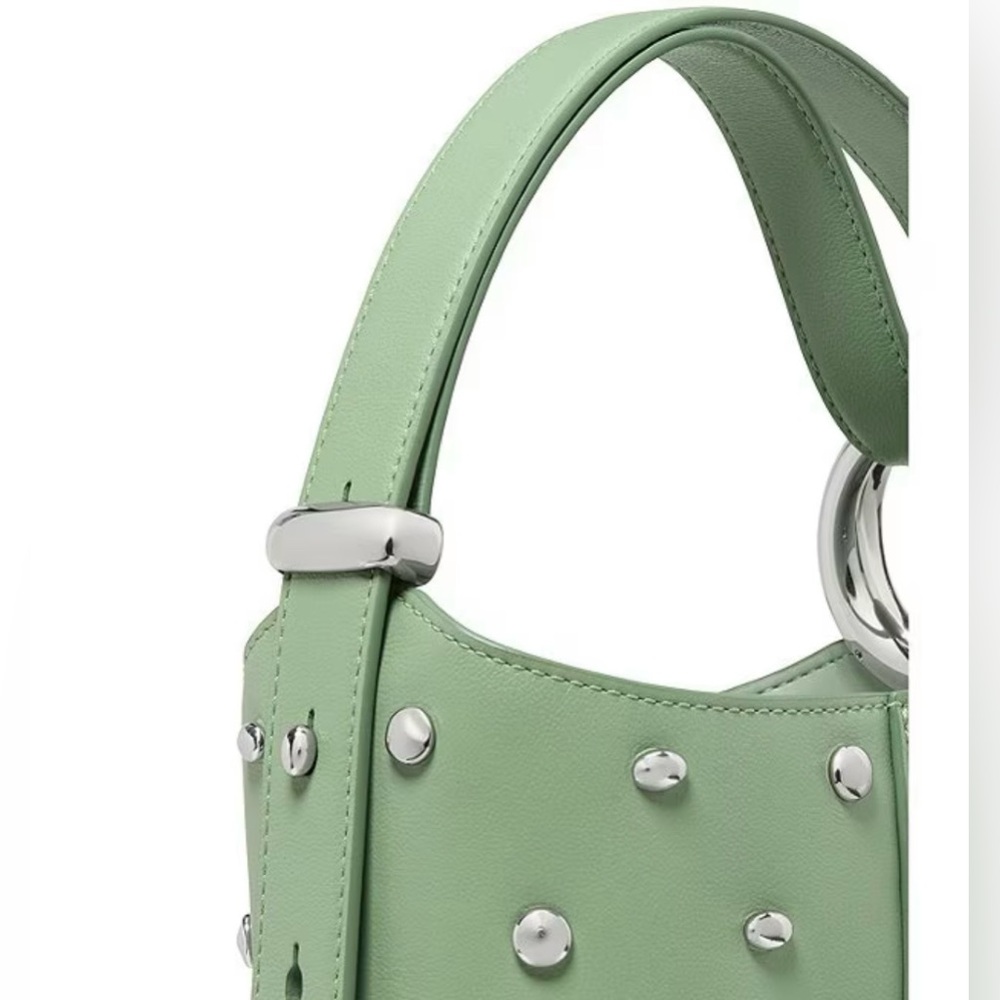 Kate Spade Crisp Sage Halo Studded Mini Bucket Bag - Picture 3 of 5